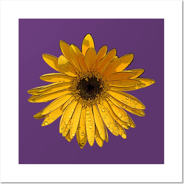 Sunflower Wall Art by MonarchGraphics